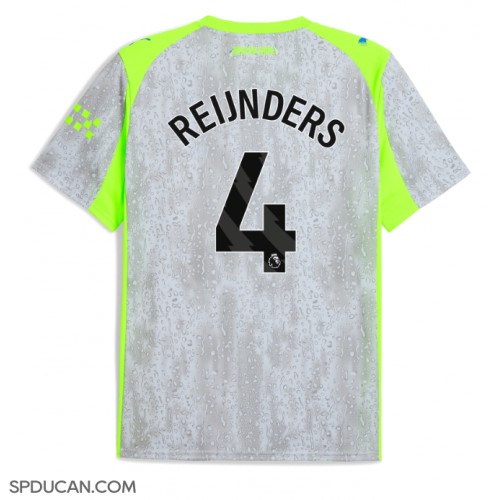 Muški Nogometni Dres Manchester City Tijjani Reijnders #4 Rezervni 2025-26 Kratak Rukav